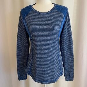 Lululemon Run‎ Ice Queen Long Sleeve Blue Gray Size 8